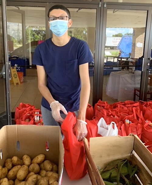 Potatoes and other staples are in high demand in the Wimauma area.