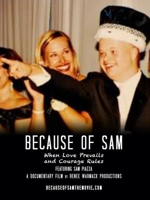 A promotional movie poster features Sam Piazza as homecoming king at Gaither High School in Tampa. 