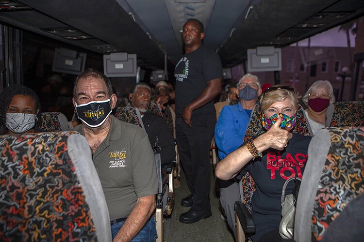 The Black Business Bus Tour, the first since January 2020, sold out in two weeks.