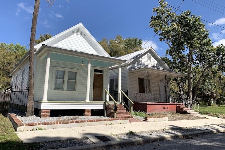 These two bungalows in Ybor City are typical of the casitas that cigar factory workers would have lived in around the turn of the 20th century. Now considered historic gems, they help tell the tale of Tampa’s diverse culture and rich history.