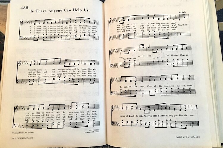 A favorite hymn portending the future of the church's efforts to build a new community center and park for the Port Tampa neighborhood.