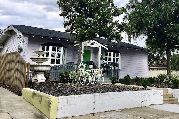 Smaller Central Tampa homes like this often are bulldozed for new construction costing hundreds of thousands of dollars more.