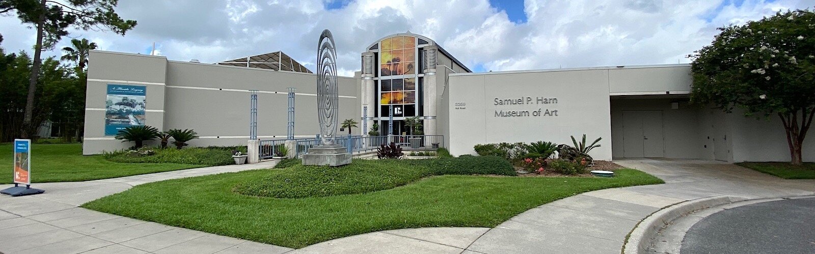 The Harn Museum at UF in Gainesville is open Tuesdays-Sundays (closed on Mondays). Admission is free. Pay-what-you-can donations are encouraged.