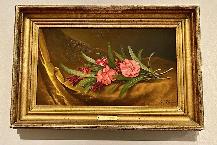 Artist Martin J. Heade, who died in 1904, saw beauty in Florida Oleanders, a fast-growing and poisonous evergreen native to North Africa and the eastern Mediterranean regions.