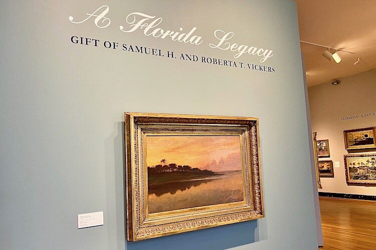 The exhibit called A Florida Legacy includes about 170 pieces from the Sam and Robbie Vickers collection.