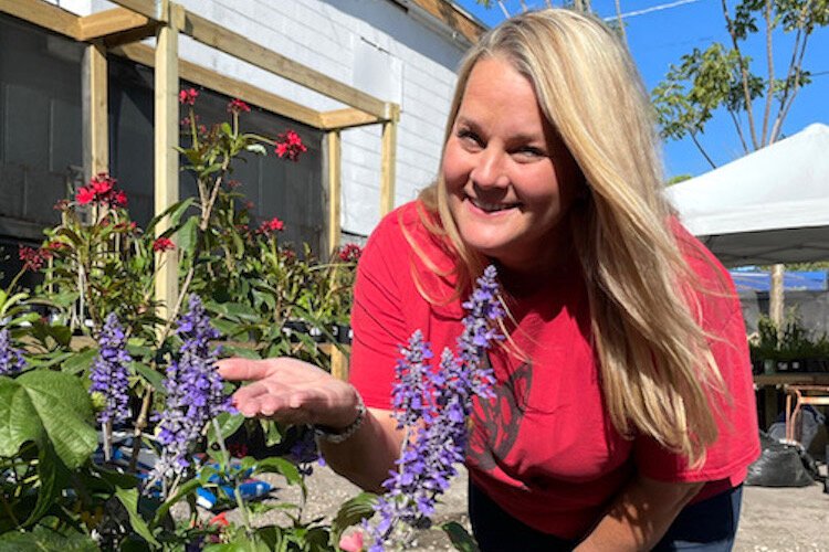 In addition to her role as the owner of a popular native gardening nursery in Tampa, Camacho is a certified public accountant and the president of Tampa Bay Butterfly Foundation.