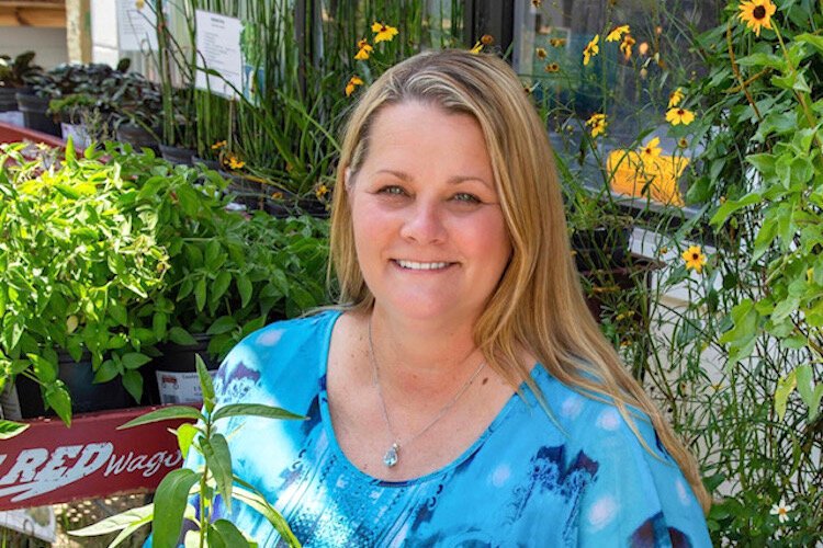Anita Camacho is the owner of Little Red Wagon Native Nursery in South Tampa.