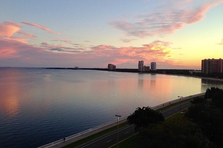 Sea level rise in Hillsborough Bay could create flooding in downtown Tampa and along Bayshore Boulevard.