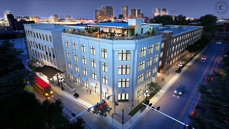 Casa Gomez will feature 22,000 square feet of Class A office space and more ground-level retail.