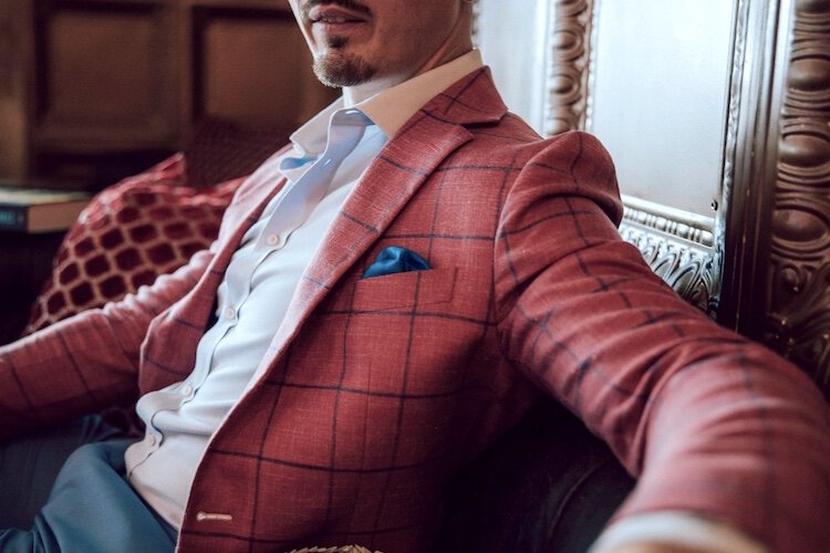 Tweeds' exclusive fabrics are sourced directly from Italy.