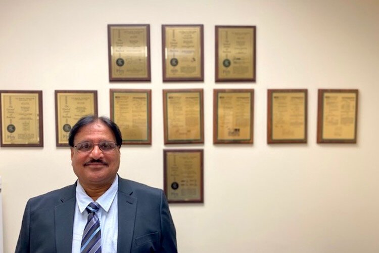 Dr. Manoj Kumar Ram, President and CEO of PolyMaterials App