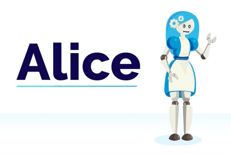 Alice helps customers convert an older format like FoxPro to modern formats like Slack and Zoom.