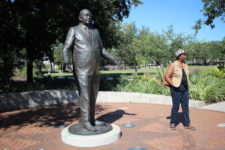 Perry Harvey Sr. was a local labor leader who organized the International Longshoremen’s Association 1402, which was known for improving working conditions for longshoremen, and also advocated for education for African American children.