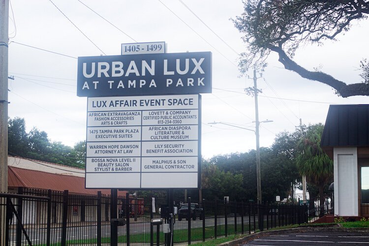 A recent Tampa Bay History Center-led tour started in Central Tampa on a cool Saturday morning in the Urban Lux shopping Center at Tampa Park Plaza, one of the last Black-owned shopping centers in what was once known as the Harlem of Tampa.