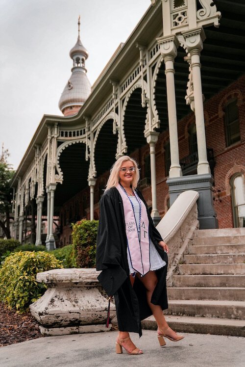 Jacie Steele, Major in Marketing and Communications, University of Tampa