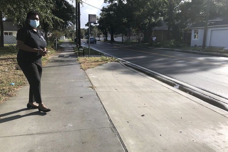 Fran Tate invites 83 Degrees readers and Tampa Bay area decision-makers to walk with her; observe, ask questions, listen -- and envision equitable transportation solutions.