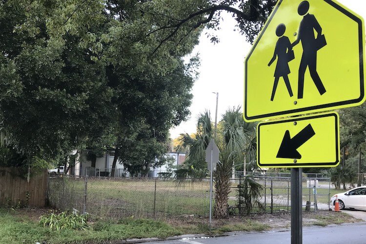 Children who attend the local Potter Elementary School should have sidewalks keeping them away from traffic, but inadequate and incomplete sidewalks require kids to cross busy streets to find safe spots to walk or bicycle.