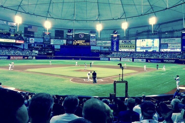 The Rays first played at Tropicana Field in St. Pete in 1998. Their lease is up in 2027.