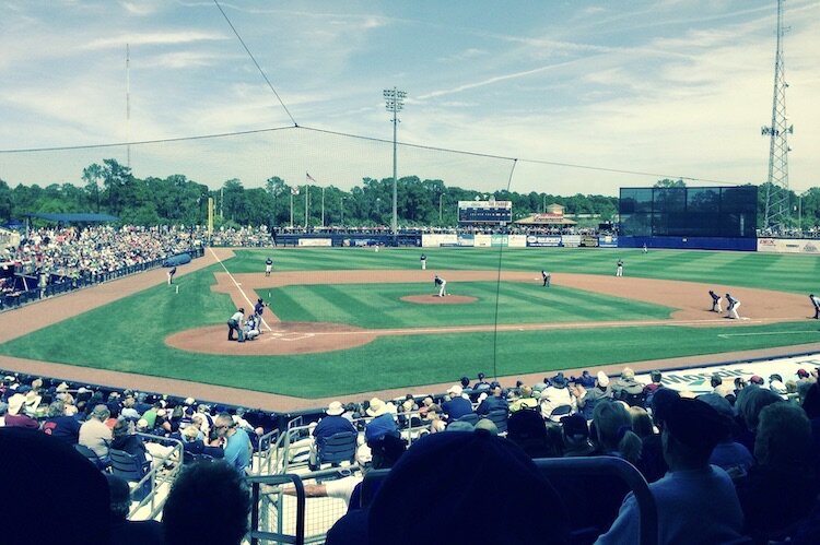 The Rays play spring training in Port Charlotte, about 100 miles south of Tampa near Fort Myers.