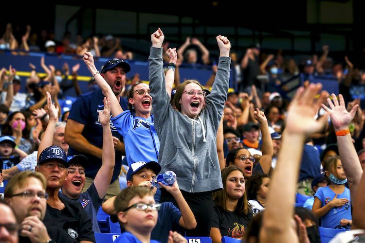 The next generation of Rays fans are among the most exuberant.