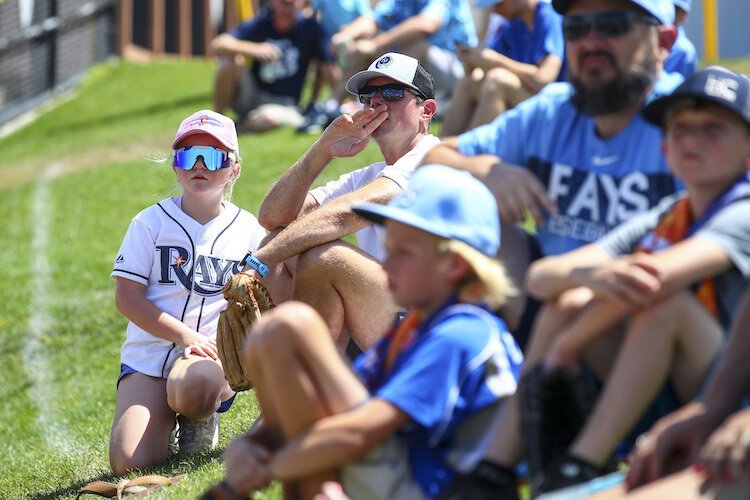 The Rays play spring training games in Port Charlotte, about 100 miles south of Tampa in an open-air stadium.