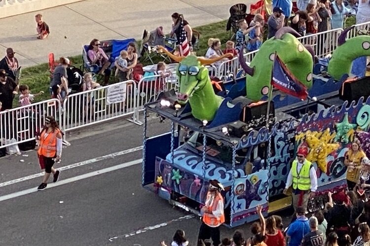 The Gasparilla Children's Parade kicks off the 2022 annual festivities on Saturday, January 22. This image is from the last parade held in 2020.