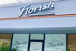 The new Florish restaurant is on Dale Mabry Highway across from Plant High School.