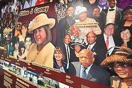 Among the people included in the legacy wall honoring Chloe Coney are the late civil rights hero John Lewis; and U.S. Rep. Kathy Castor.