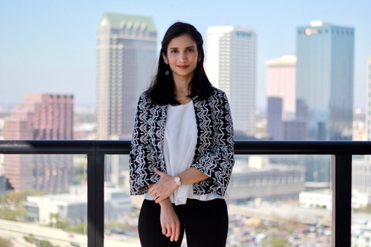 Vaishnavi More has moved her Silicon Valley startup to Tampa.