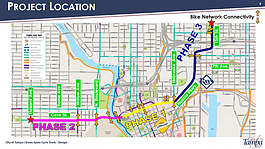 The Green Spine is a three-phase urban trail project slated for completion in 2025.