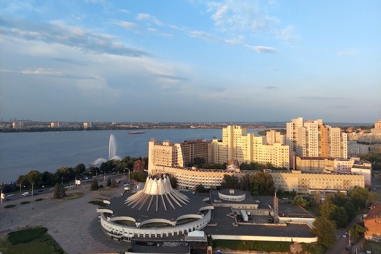 A photo of Dnipro taken during Anya Bahvala's visit last year.