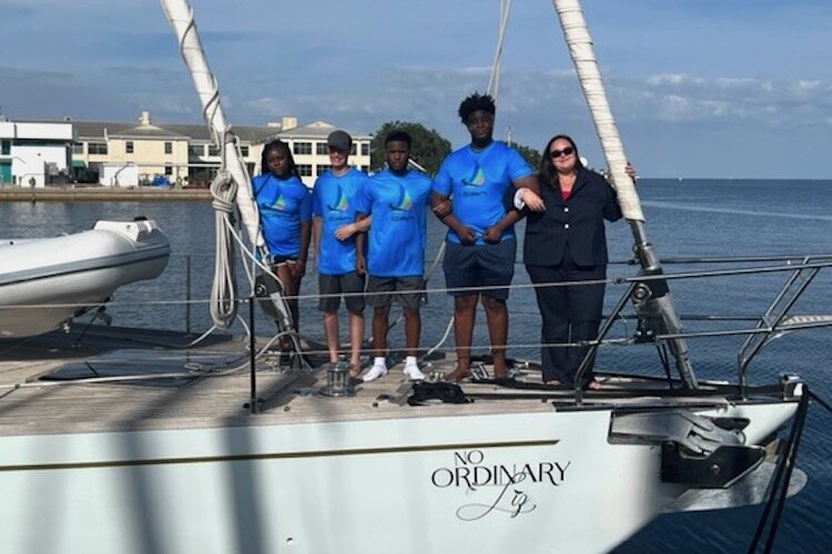 Former foster kids learn to sail as part of the I CAN Foundation's training them for life.