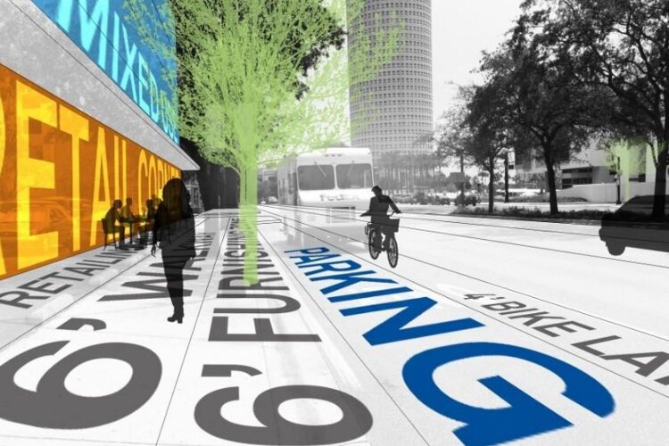 Downtown developers and local officials want to create a pedestrian-friendly, connected downtown that offers multiple modes of transportation for getting around