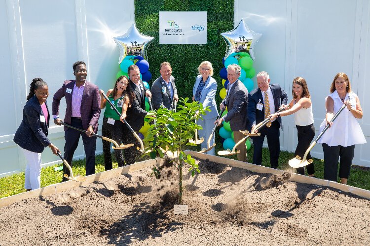 TampaWell will begin with a community garden and other health and wellness programs at the TGH Family Care Center Healthpark and expand citywide.