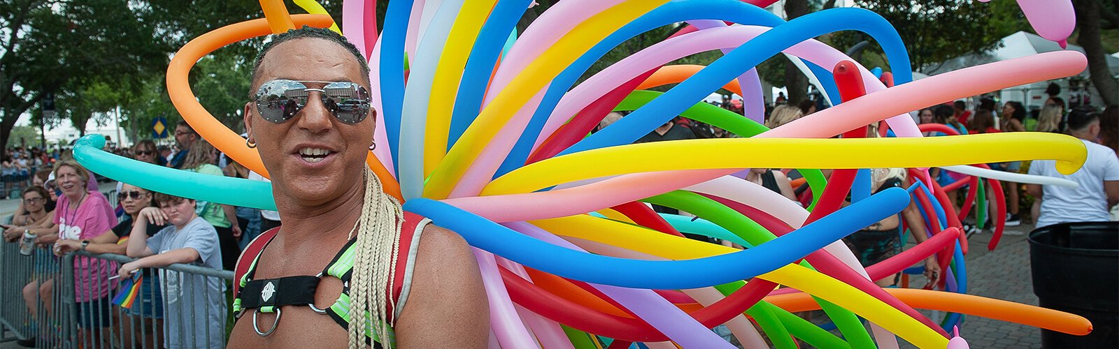 The St. Pete Pride Parade celebrated its 20th anniversary Saturday, June 25th with its largest crowd ever.