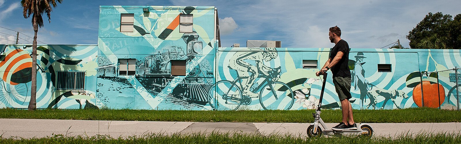  A mural along the Pinellas Trail by artist “Ill Sol” is titled “One Hundred Years Before J. Cole."