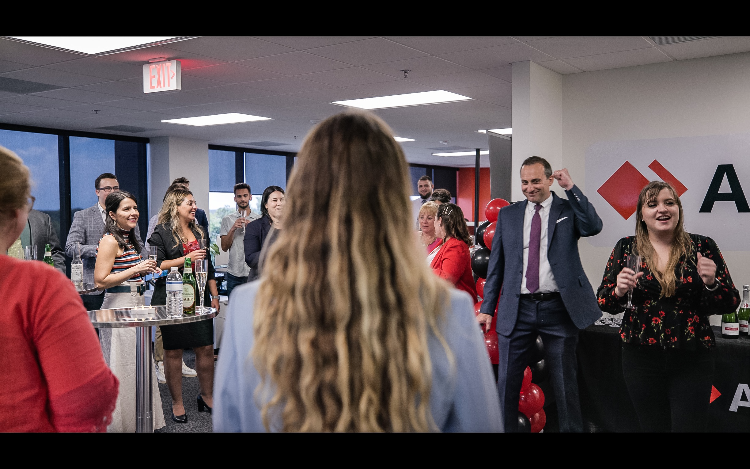 German-based tech firm AnyDesk selected Clearwater for its U.S. headquarters and celebrated with a July ribbon-cutting. 