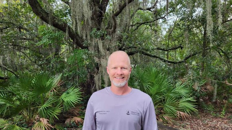Ken Bradshaw, field operations manager for the Hillsborough County Conservation and Environmental Lands Management Department.