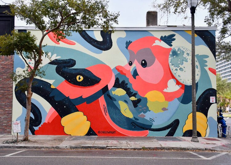The SHINE Mural Festival returns to St. Petersburg in October.