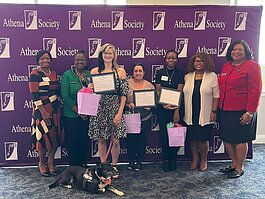 The Athena Society recently awarded its  Phyllis Marshall Career Assistance Grant to help four Tampa Bay women acheive their educational and career goals.   