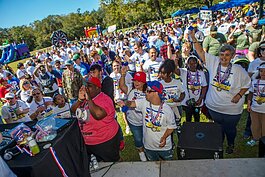The sixth F.R.I.E.N.D.S. Buddy Walk was October 22nd in Tampa's Al Lopez Park.
