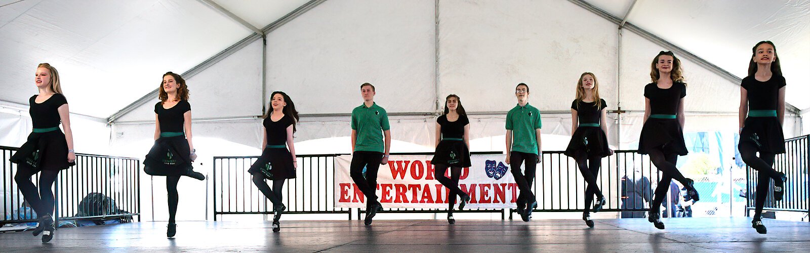  Gilleoghan Irish dancers demonstrate authentic Irish culture using very skilled feet.