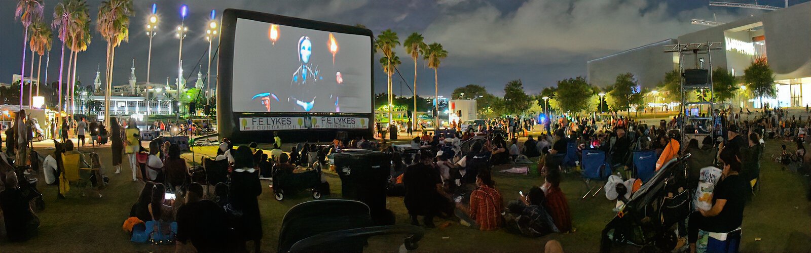  In partnership with the Tampa Theatre, Friends of the Riverwalk introduces Movie in the Park with a showing of  "The Addams Family" to conclude the Trick or Treat event at Curtis Hixon Waterfront Park in downtown Tampa.