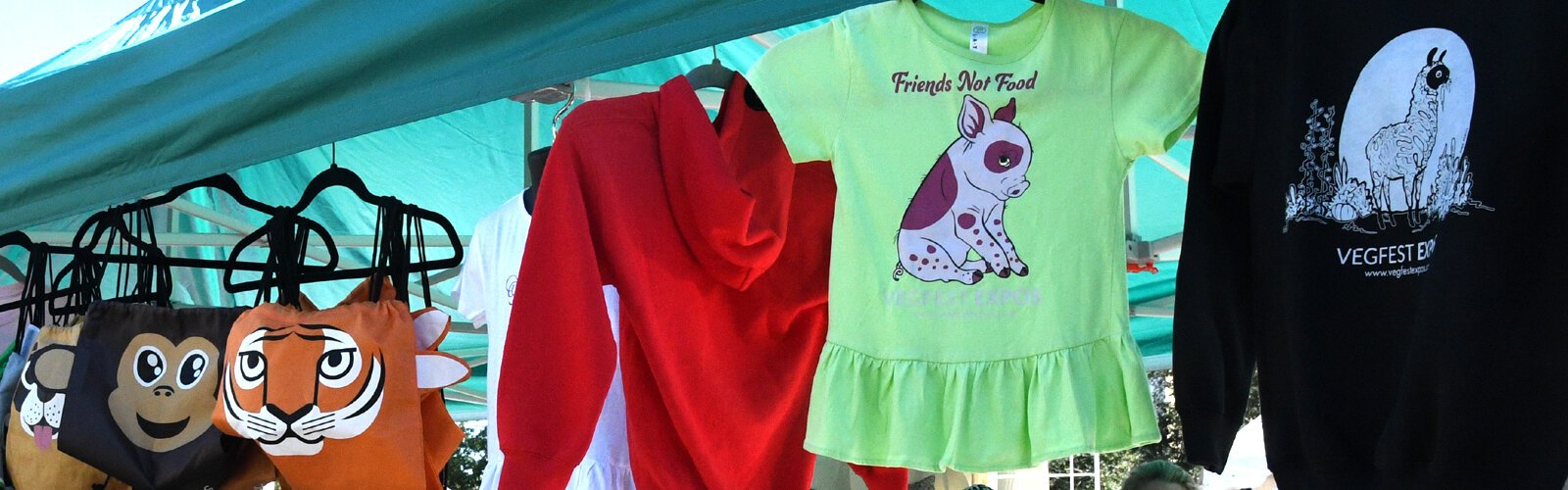 Promoting ethical veganism that makes a difference in the lives of humans and the animals and in saving the planet, VegFest made the slogan “Friends not food” ubiquitous.