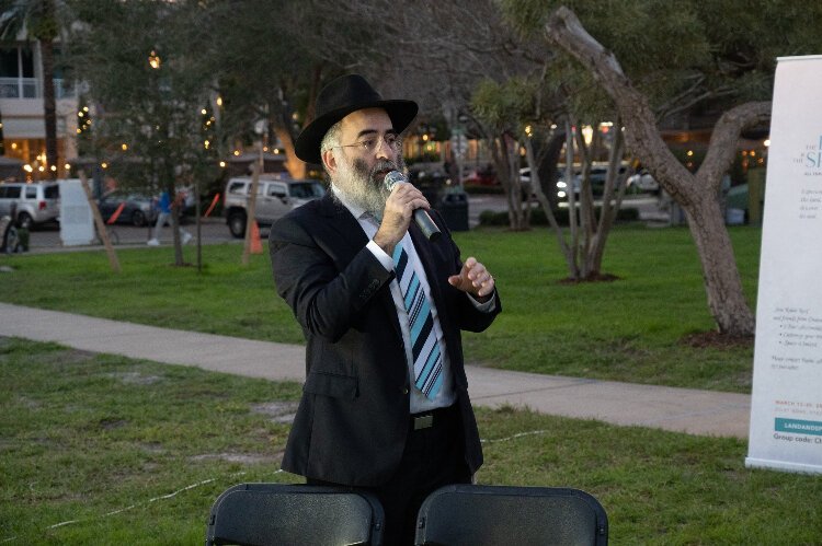 Rabbi Alter Korf of the Chabad Jewish Center of Greater St. Petersburg