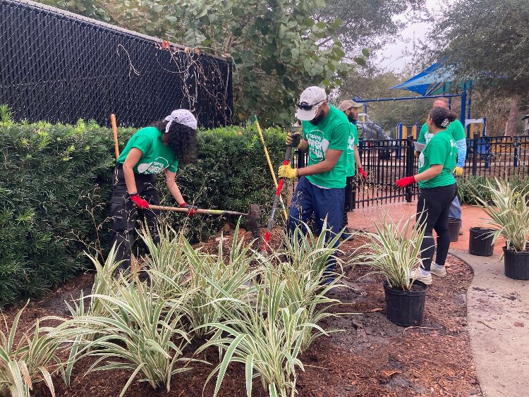 The inaugural Green Team will spend more than six months working 30 to 35 hours a week on environmental stewardship efforts, primarily in Tampa city parks.