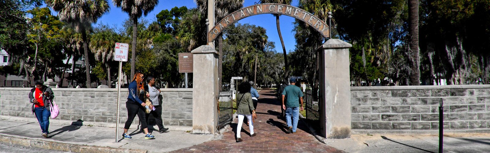 Tampa’s first public cemetery, Oaklawn Cemetery, opened in 1859 and now contains some 1,700 graves, all rigidly located according to race and social status. It was added to the National Register of Historic Places in 2017.