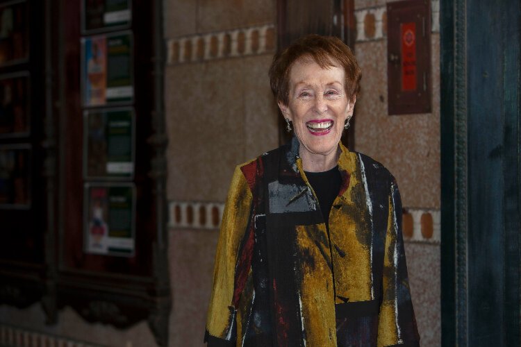 Former Florida Senator and Florida Education Commissioner, Betty Castor arrived to Tampa Theatre early to mingle with guests before the former President of the University of South Florida addressed attendees prior to the documentary film's showing.