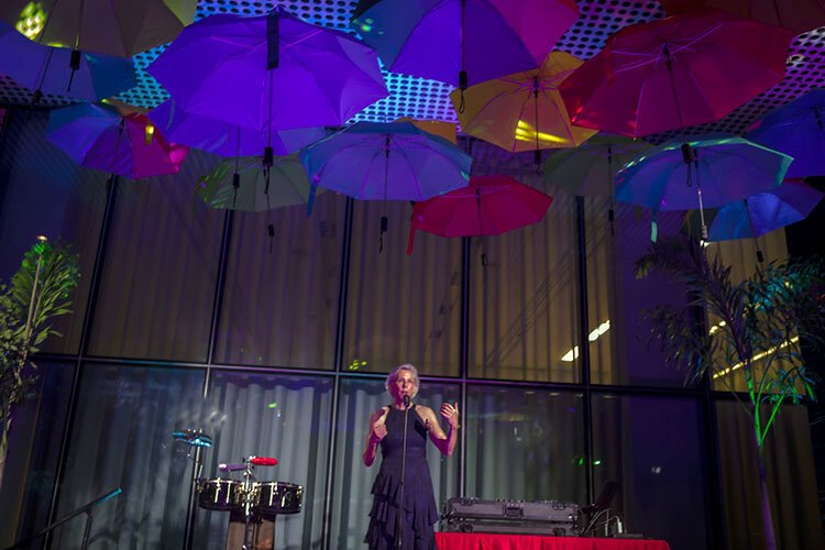 Tampa Mayor Jane Castor speaks during Pride & Passion: Sabor.