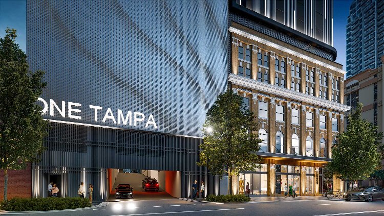 Slated to begin construction in late 2023, ONE Tampa will be dowtown Tampa's third luxury condominium tower project in recent years.